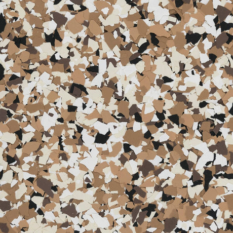 Brownstone Bean color flake, 1/4 inch