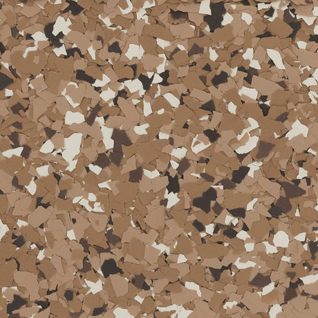 Brownstone Baboon color flake, 1/4 inch