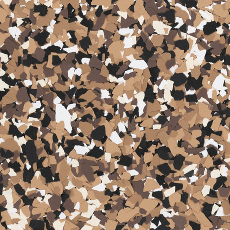 Brownstone Grizzly color flake, 1/4 inch