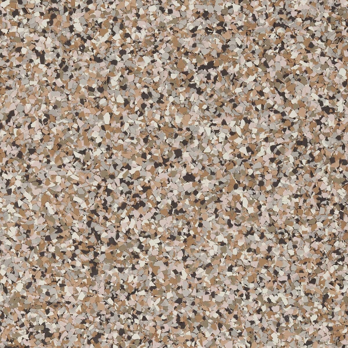Brownstone Rosy-Finch color flake, 1/16 inch