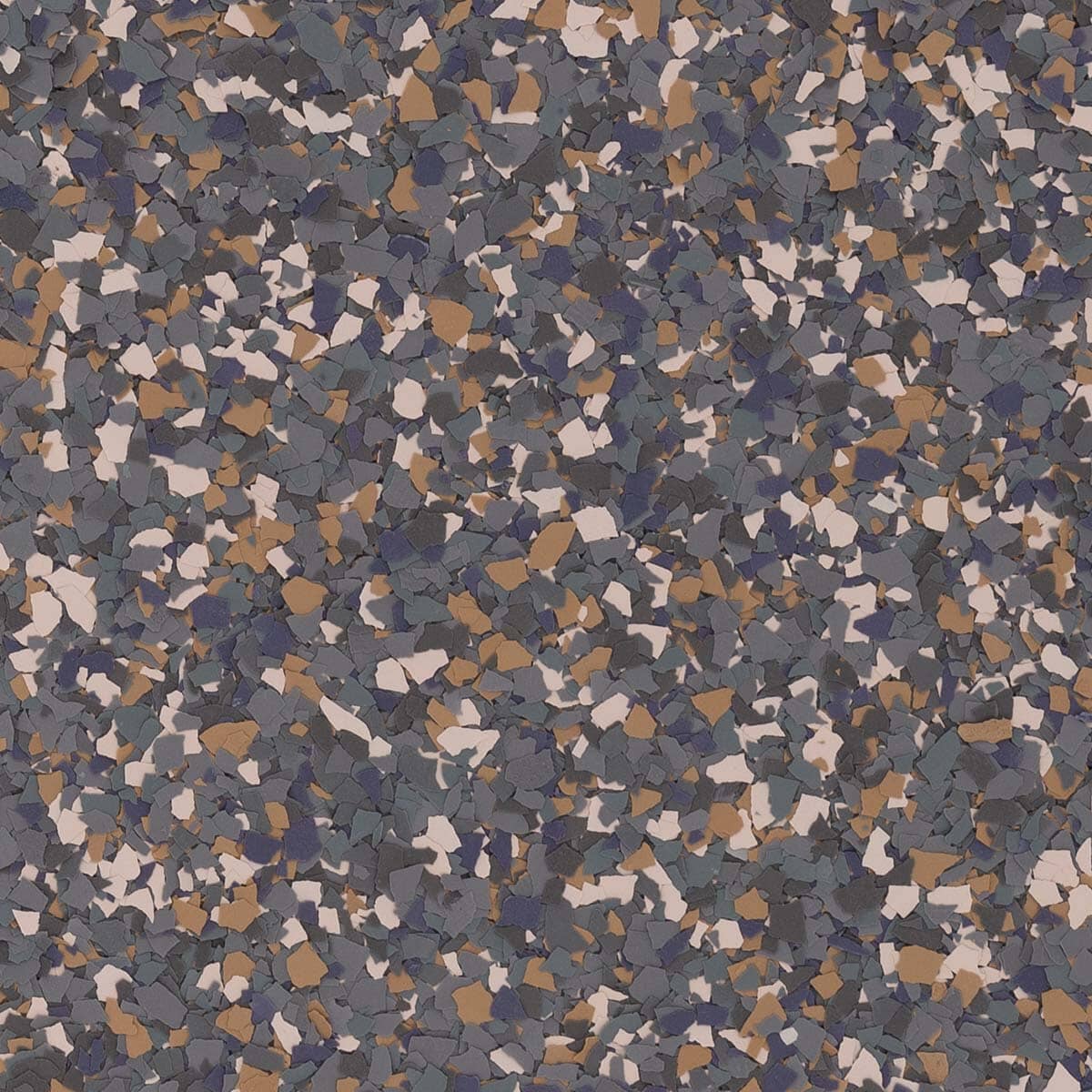Brownstone Merino color flake, 1/8 inch