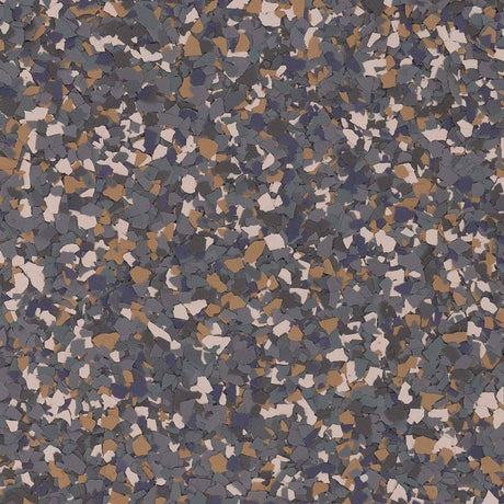Brownstone Merino color flake, 1/8 inch