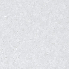 Crystal Glitter White, 0.125 inch UV coated