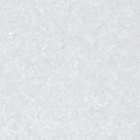 Crystal Glitter White, 0.125 inch UV coated