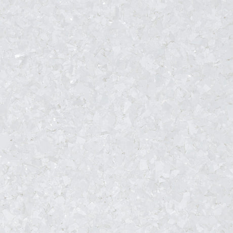 Crystal Glitter White, 0.125 inch UV coated