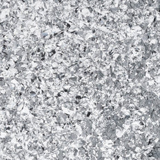 Crystal Glitter Silver, 0.125 inch UV coated