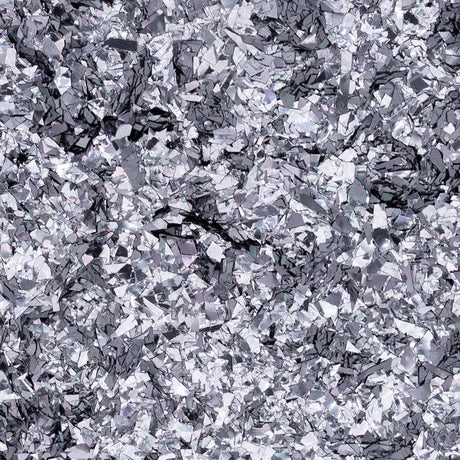 Crystal Glitter Gunmetal, 0.125 inch UV coated
