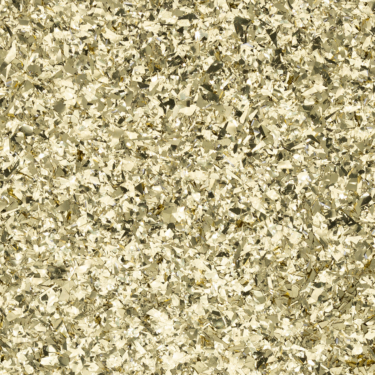 Crystal Glitter Gold, 0.125 inch UV coated