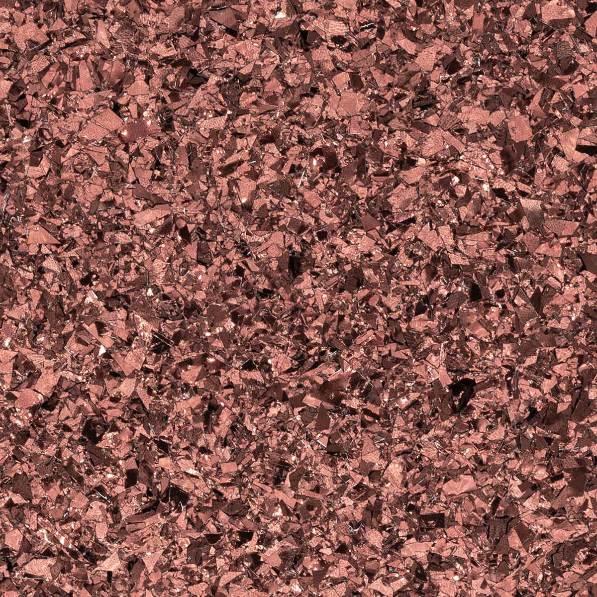 Crystal Glitter Brown, 0.125 inch UV coated