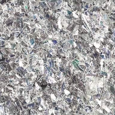 Crystal Flake Glitter 0.125" Random Cut (Sold By the Pound)