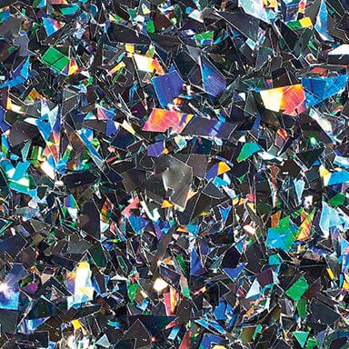 Crystal Flake Glitter 0.125" Random Cut (Sold By the Pound)