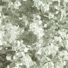 Silver mica flake, 4-8 mesh (M1010)