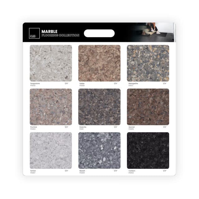 FLAKE Marble Collection - Display Board