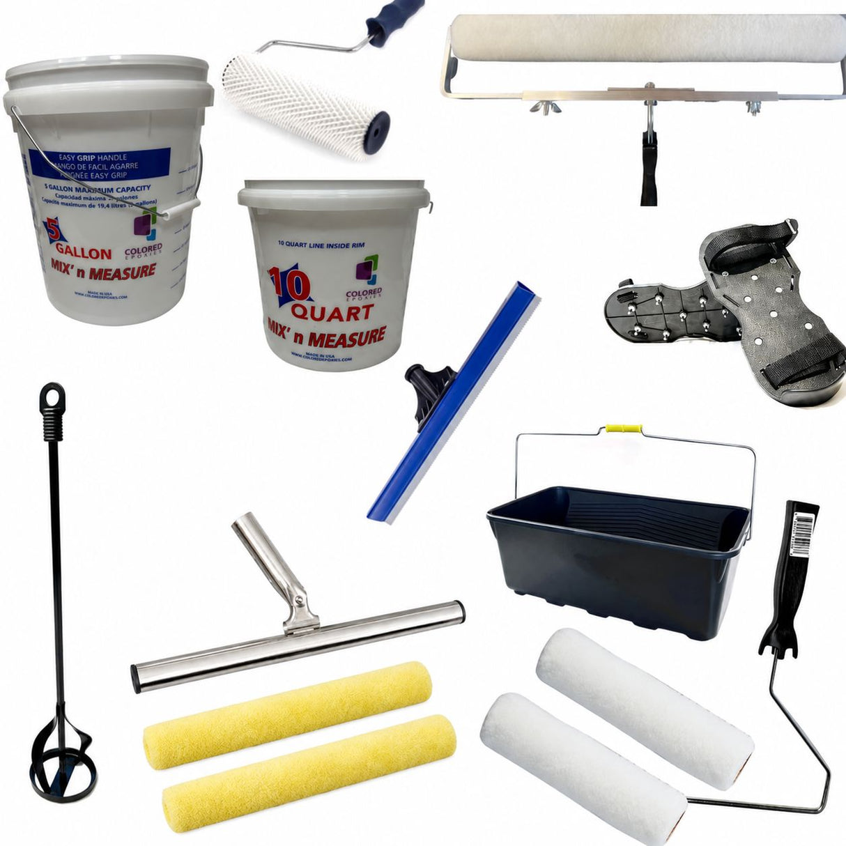 Metallic Epoxy Tool Kit