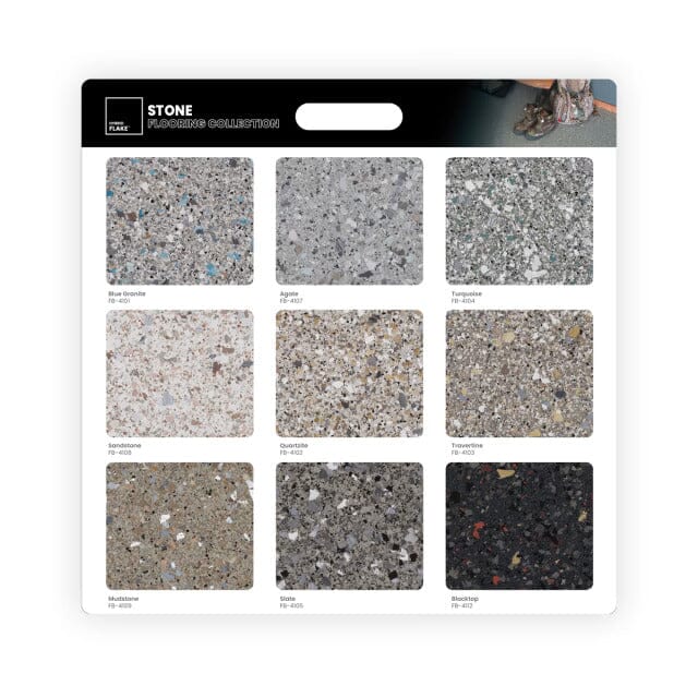 FLAKE - Stone Collection Display Board