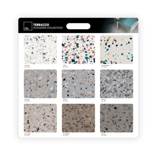 FLAKE Terrazzo Collection - Display Board