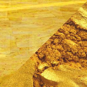 Bright Gold Pigment - Coloredepoxies 