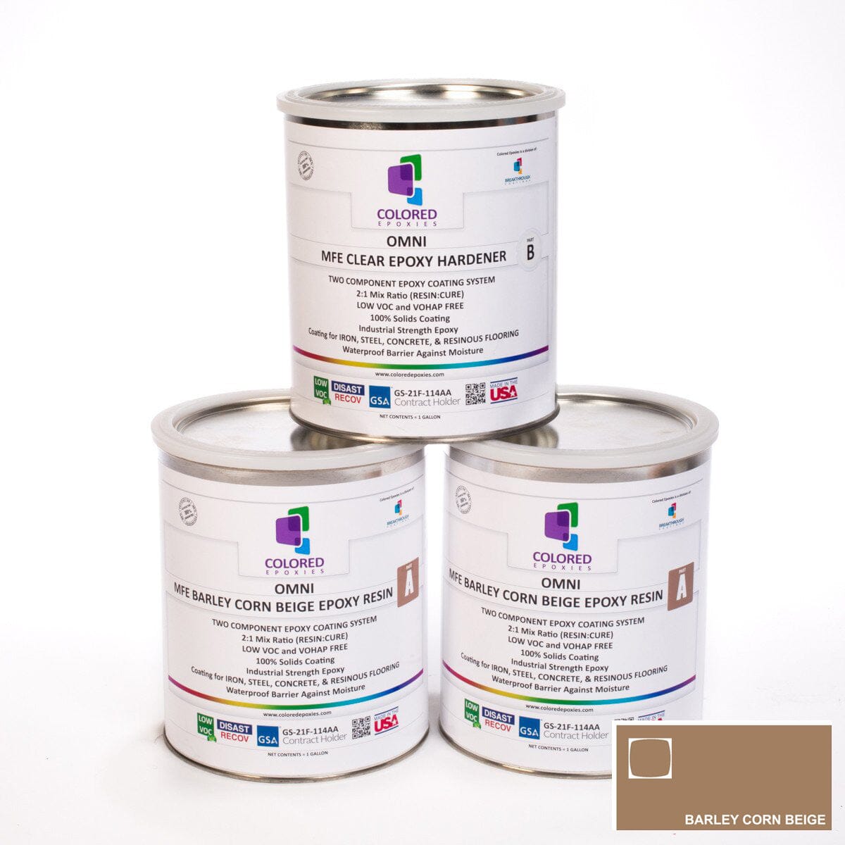 Colored Epoxy Resin Kits