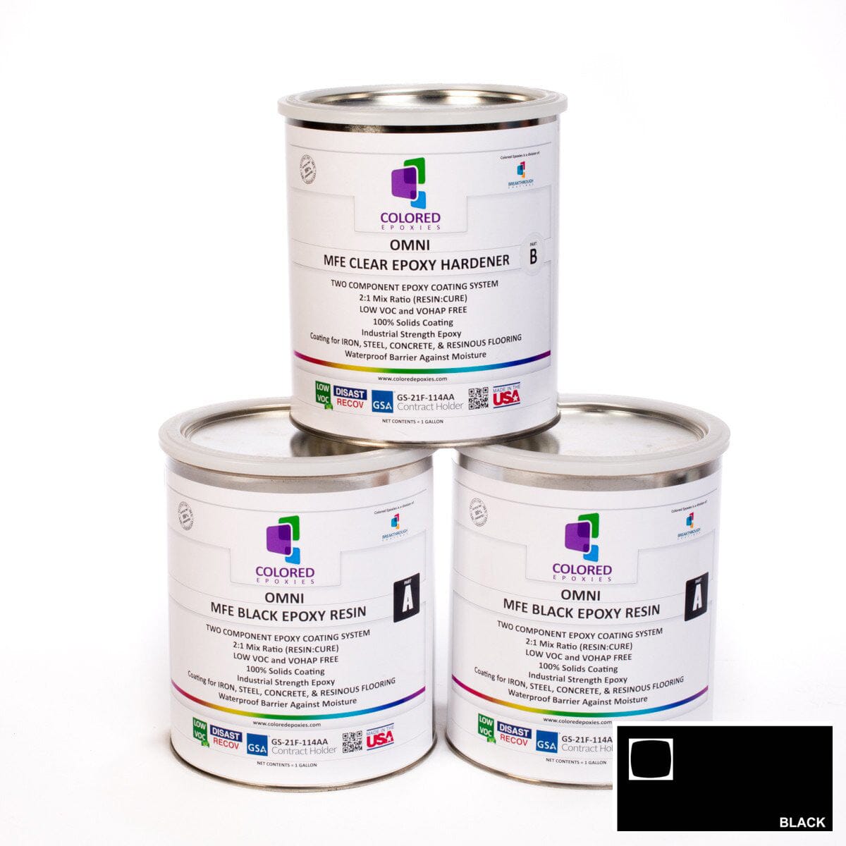Powerful colored epoxy resin For Strength 