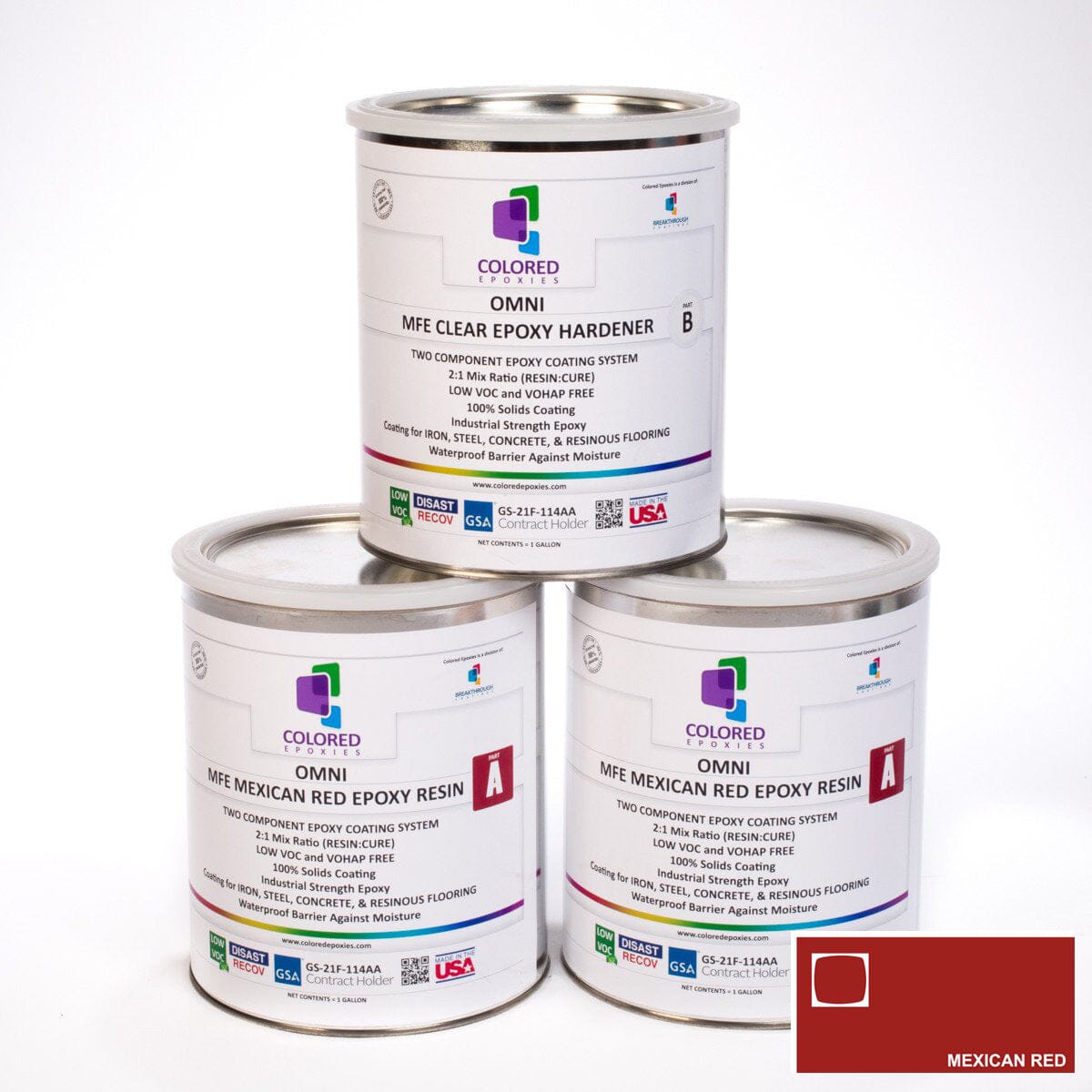 Colored Epoxy Resin Kits