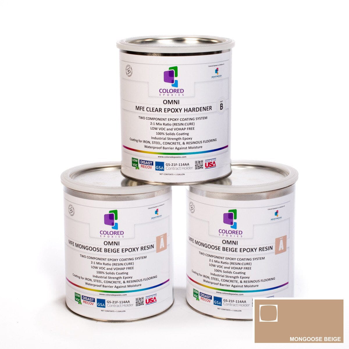 Colored Epoxy Resin Kits