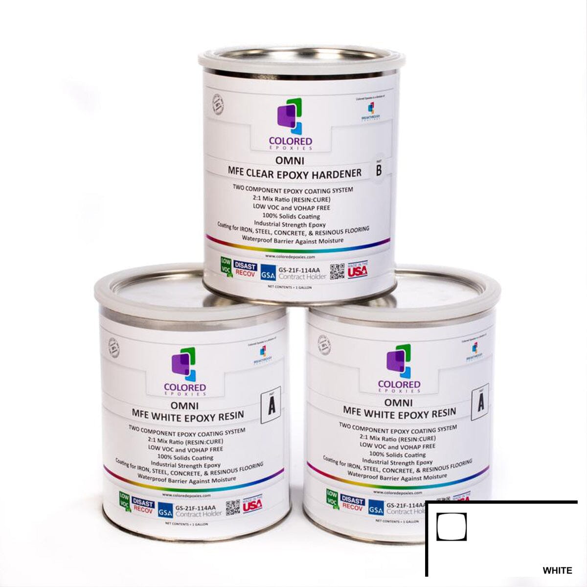 Colored Epoxy Resin Kits