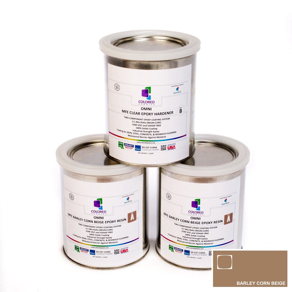 Colored Epoxy Resin Kits