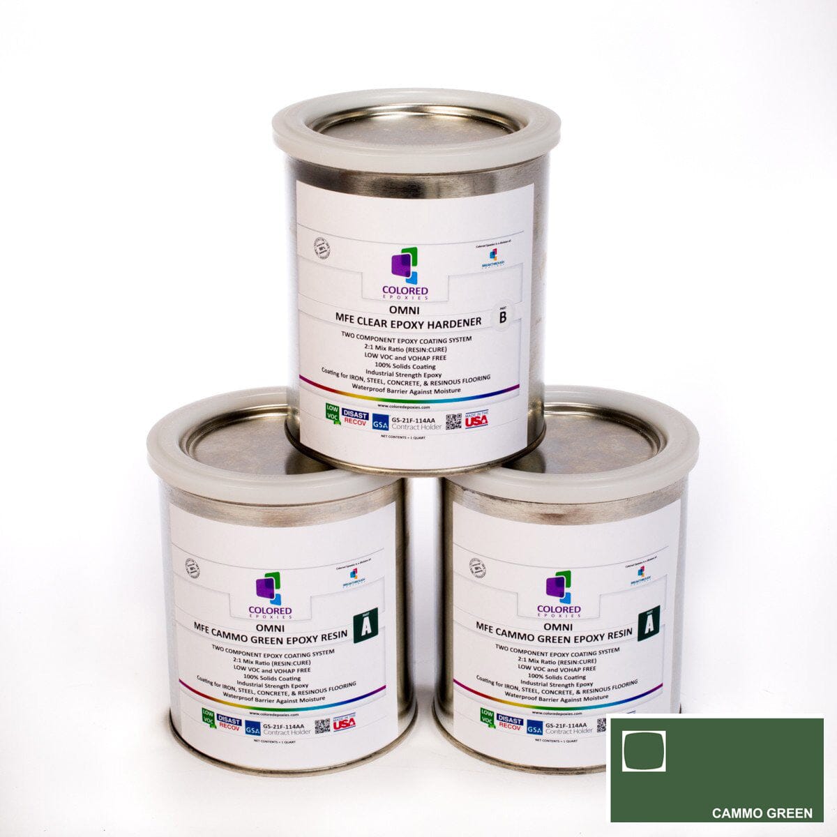 Colored Epoxy Resin Kits