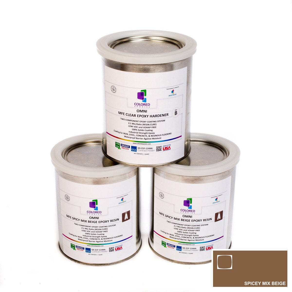 בצבע אפוקסי שרף ערכת