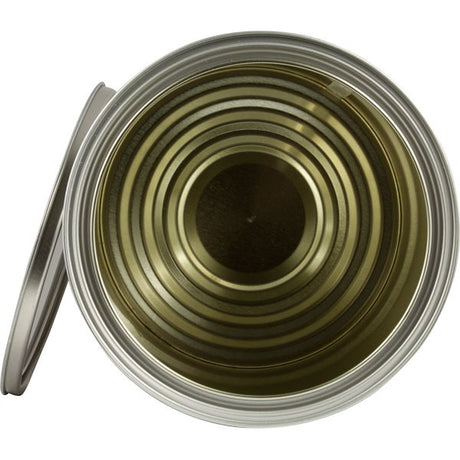 1 Gallon 128 oz Metal Paint Can with Lid, Gold Epoxy Phenolic Lined. No Handles - Coloredepoxies 