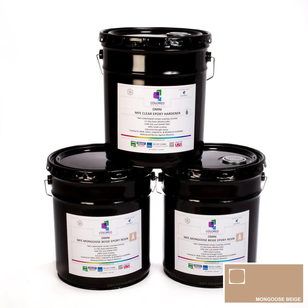 בצבע אפוקסי שרף ערכת