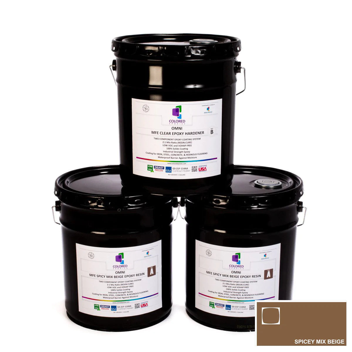 בצבע אפוקסי שרף ערכת